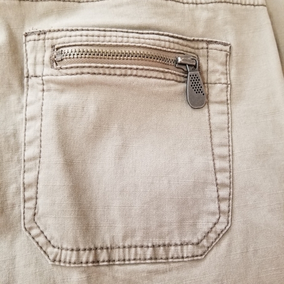 Calvin Klein tan cotton blend jeans in size 8 - Picture 8 of 10